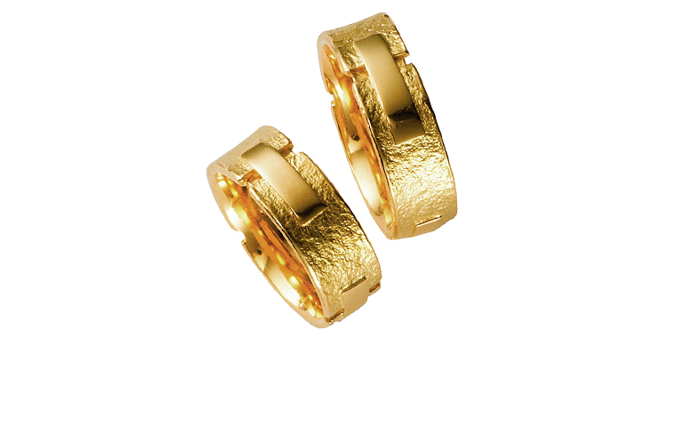 05075+05076-wedding ring, gold 750